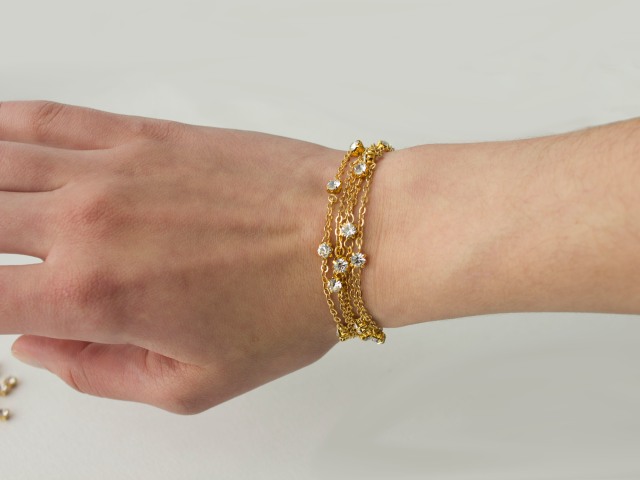 DIY| Delicate Layered Bracelet