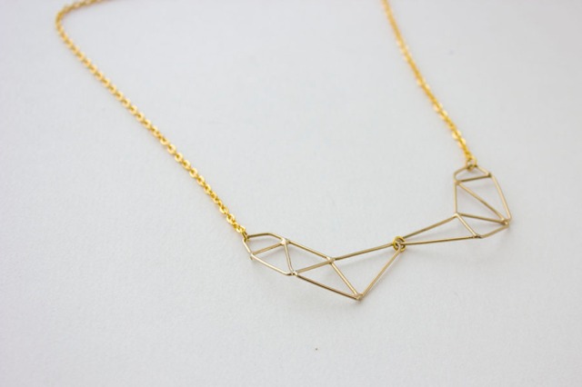 DIY| Geometric Necklace