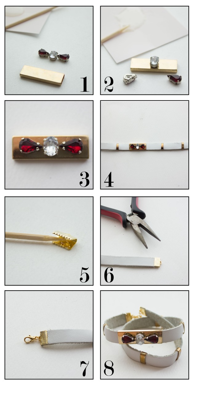 DIY|Leather Warp Bracelet